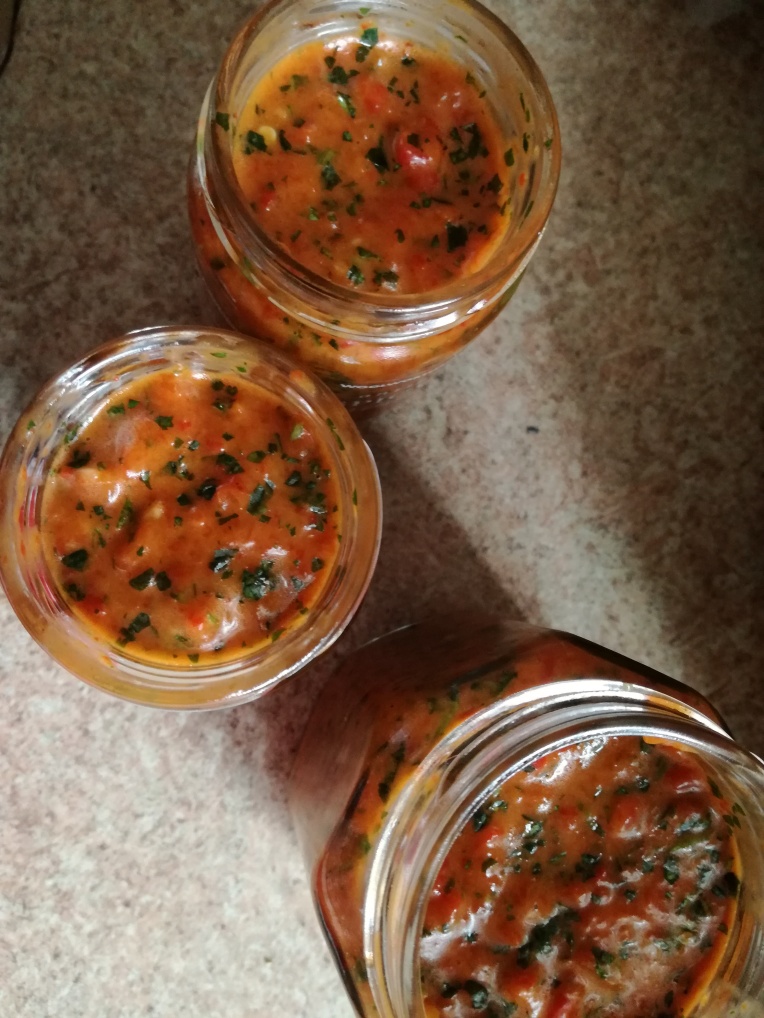 Red Pepper and Chilli Sauce Recipe